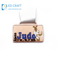 Personnalisé personnalisé métal 3d championnat de tir sportif émail flèche cible logo arabe tir à l&#39;arc médaille avec lanière